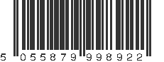EAN 5055879998922