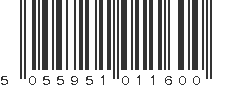 EAN 5055951011600