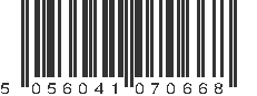 EAN 5056041070668
