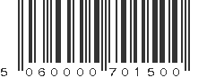 EAN 5060000701500