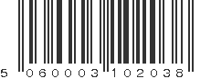 EAN 5060003102038