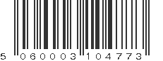 EAN 5060003104773