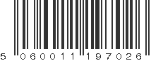 EAN 5060011197026