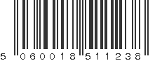 EAN 5060018511238