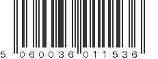 EAN 5060036011536