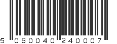 EAN 5060040240007