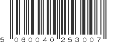 EAN 5060040253007