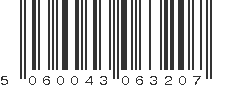 EAN 5060043063207