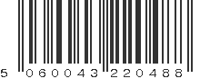 EAN 5060043220488