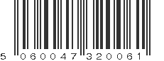 EAN 5060047320061
