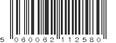 EAN 5060062112580
