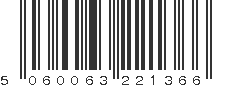 EAN 5060063221366