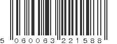 EAN 5060063221588