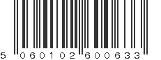 EAN 5060102600633