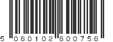 EAN 5060102600756