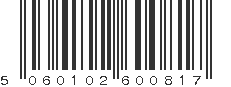 EAN 5060102600817