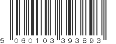 EAN 5060103393893