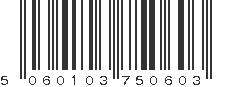 EAN 5060103750603