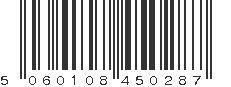 EAN 5060108450287