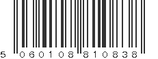 EAN 5060108810838