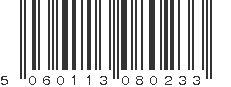 EAN 5060113080233