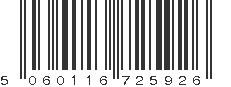EAN 5060116725926