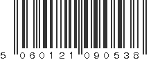 EAN 5060121090538