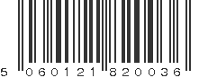 EAN 5060121820036