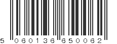 EAN 5060136650062
