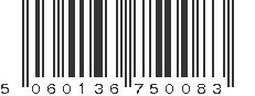EAN 5060136750083