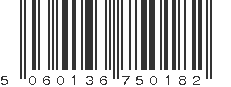 EAN 5060136750182