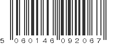 EAN 5060146092067