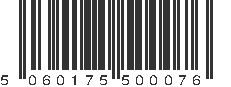 EAN 5060175500076