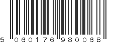 EAN 5060176980068