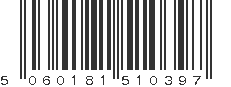 EAN 5060181510397