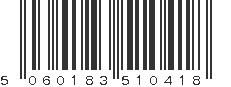 EAN 5060183510418