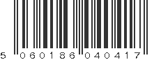 EAN 5060186040417