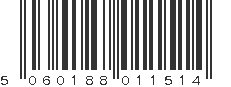 EAN 5060188011514