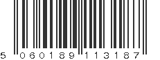 EAN 5060189113187