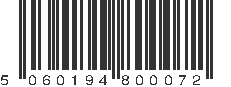EAN 5060194800072