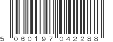 EAN 5060197042288