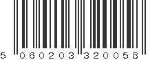 EAN 5060203320058