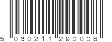 EAN 5060211290008