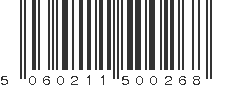 EAN 5060211500268