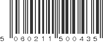 EAN 5060211500435