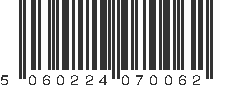EAN 5060224070062