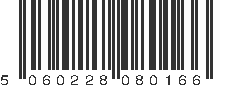 EAN 5060228080166