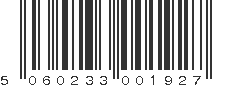 EAN 5060233001927