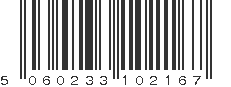 EAN 5060233102167