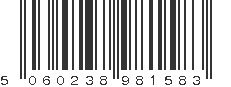 EAN 5060238981583